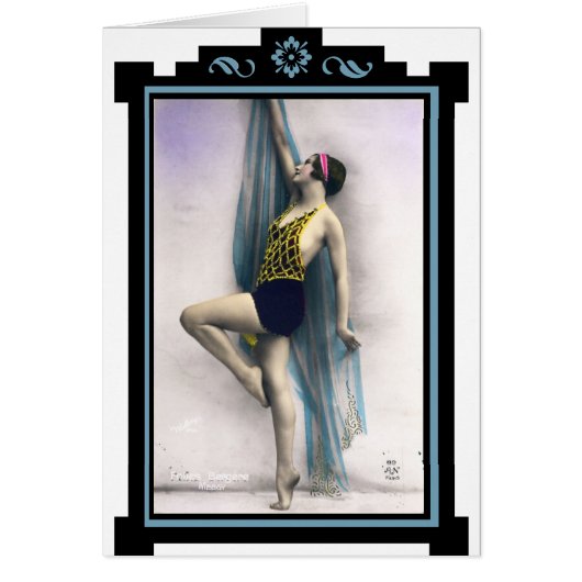 Show Girl Dancer Cards (Front)