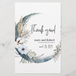 Show Gratitude and Appreciation with a Thank You   Stationery