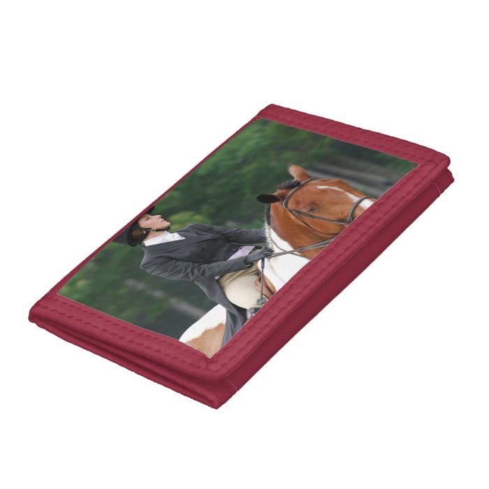 Show Horses Trifold Wallets