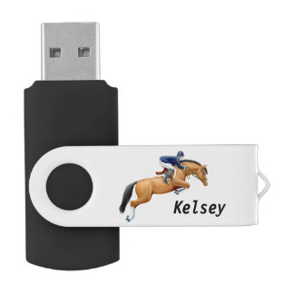 Show Jumper Horse Equestrian 3.0 32GB Flash Drive