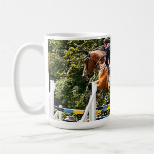SHOW JUMPING COFFEE MUG