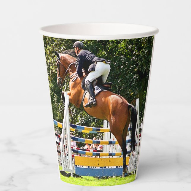 SHOW JUMPING PAPER CUPS (Back)