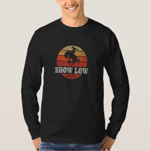 Show Low AZ Vintage Country Western Retro T-Shirt