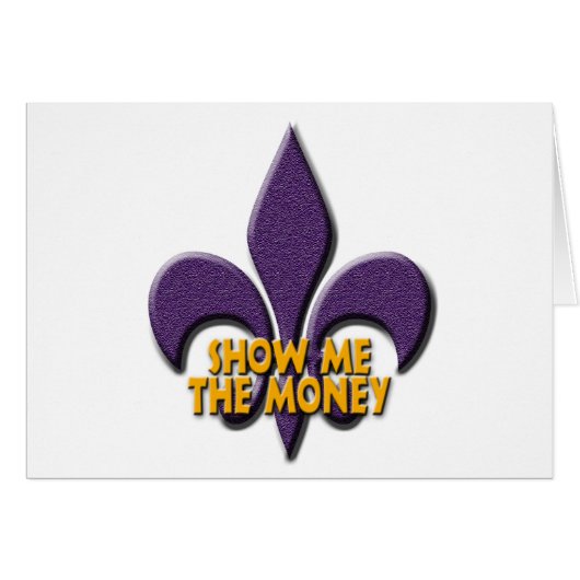 Show Me the Money Cards (Front Horizontal)