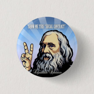 Show Me This "Social Contract" Lysander Spooner Button