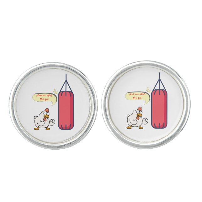 show me what you got cufflinks (Front)