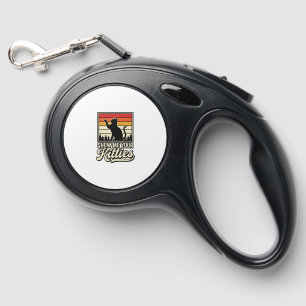 Show Me Your Kitties Vintage Cat Lover Design_1 Retractable Pet Leash