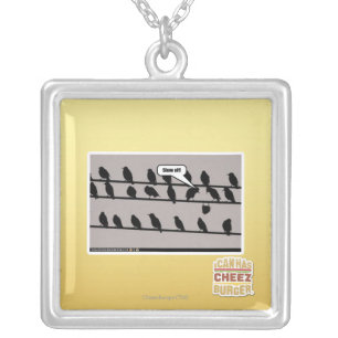 Show off! silver plated necklace