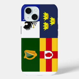 Show off your colors - Arms of Ireland iPhone 15 Case