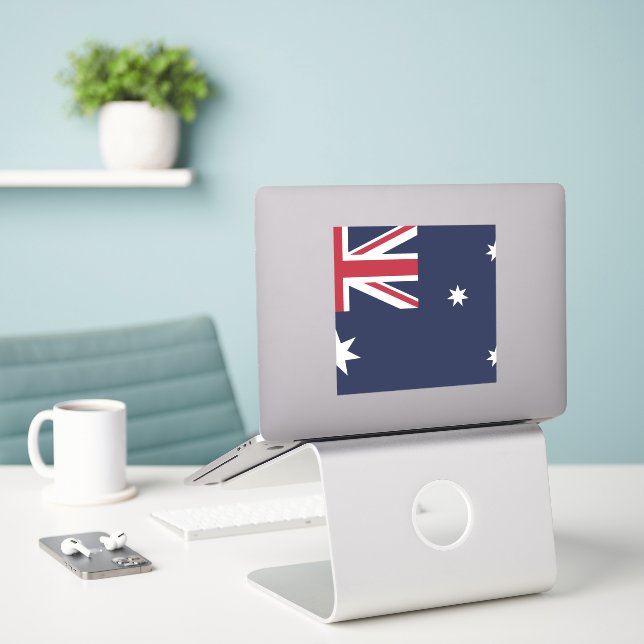 Show off your colors - Australia Sticker (Laptop On Desk)