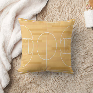 Show off your colors - Basketball Throw Pillow