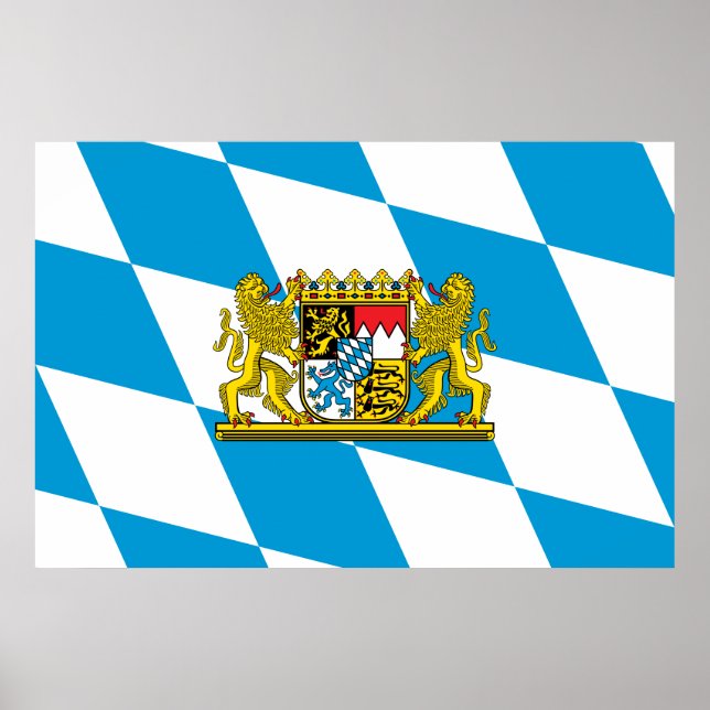 Show off your colors - Bavaria Poster (Front)