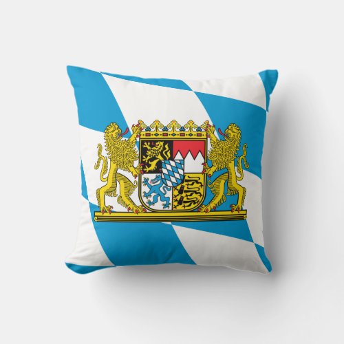 Show off your colors _ Bavaria Throw Pillow