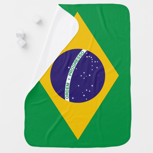 Show off your colors - Brazil Baby Blanket (In Situ)