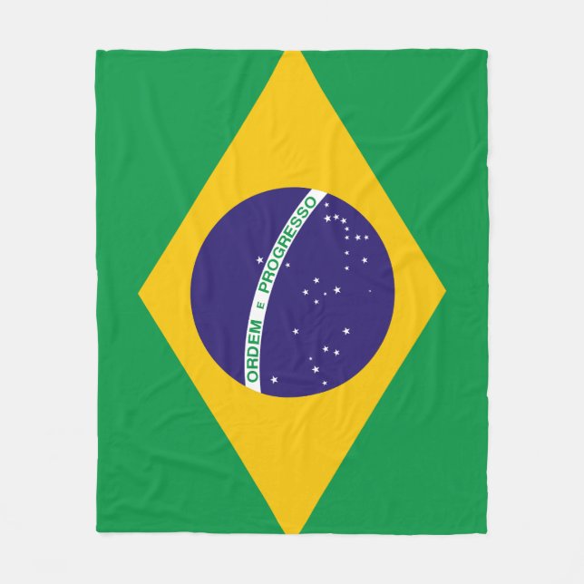 Show off your colors - Brazil Fleece Blanket (Front)