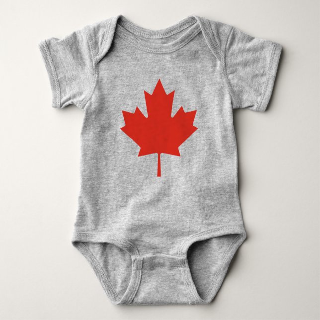 Show off your colors - Canada Baby Bodysuit (Front)