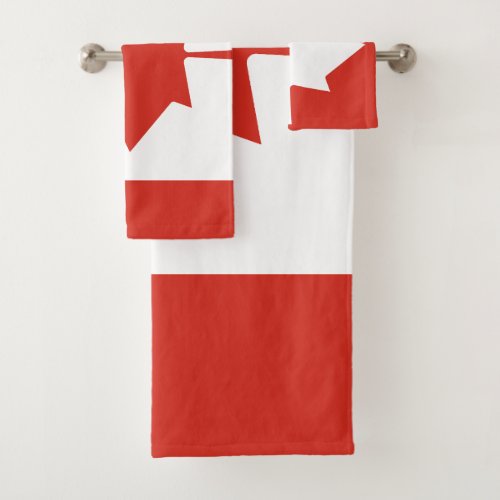 Show off your colors _ Canada Bath Towel Set