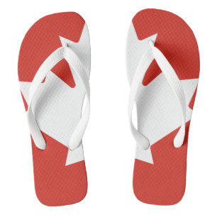 Show off your colors - Canada Flip Flops