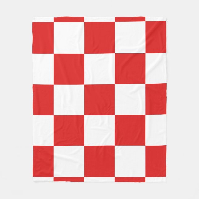Show off your colors - Croatia Fleece Blanket (Front)