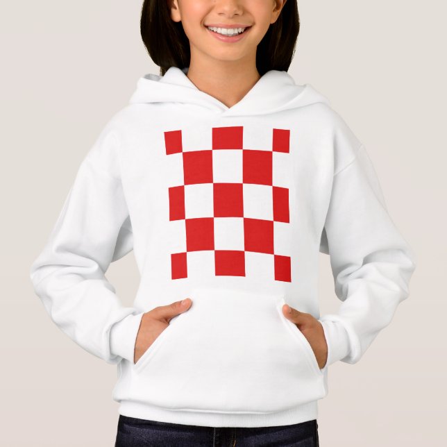 Show off your colors - Croatia Hoodie (Front)