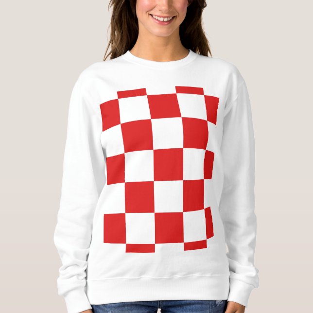 Show off your colors - Croatia Sweatshirt (Front)