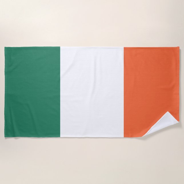 Show off your colors – Ireland Beach Towel (Front)
