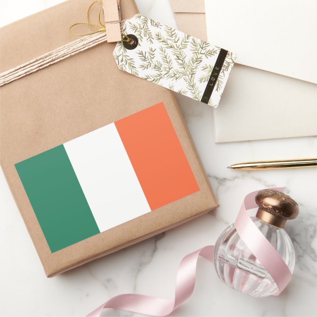 Show off your colors – Ireland Rectangular Sticker (Gifting)