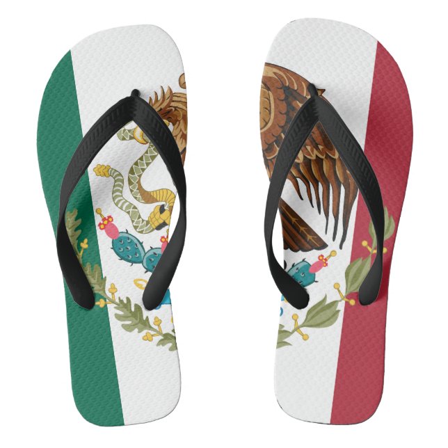 Show off your colors - Mexico Flip Flops (Footbed)