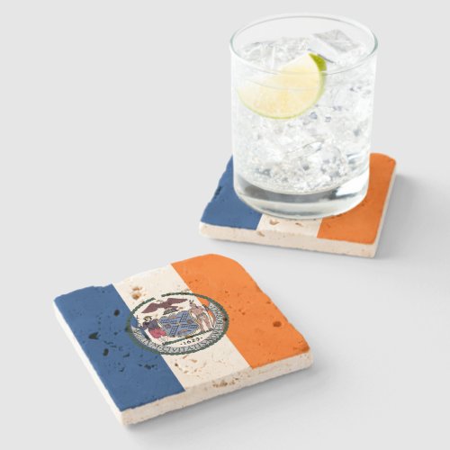 Show off your colors _ New York Stone Coaster
