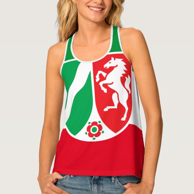 Show off your colors - Nordrhein-Westfalen Tank Top (Front)