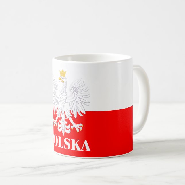 Show off your colors - Polska Coffee Mug (Front Right)