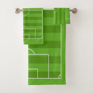 Show off your colors - Soccer Bath Towel Set
