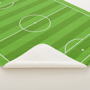 Show off your colors - Soccer Sherpa Blanket