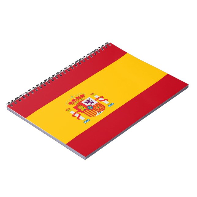 Show off your colors - Spain Notebook (Left Side)