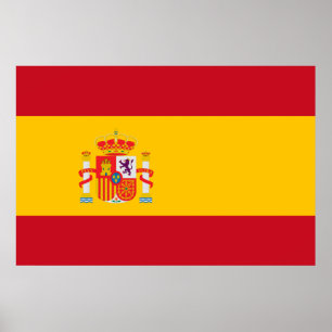 Show off your colors - Spain Poster