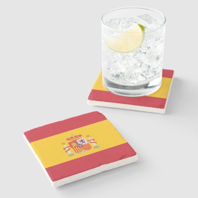 Show off your colors - Spain Stone Coaster (Side)