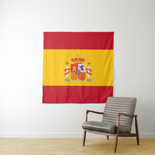 Show off your colors - Spain Tapestry (In Situ (Horizontal))