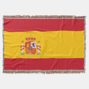 Show off your colors - Spain Throw Blanket