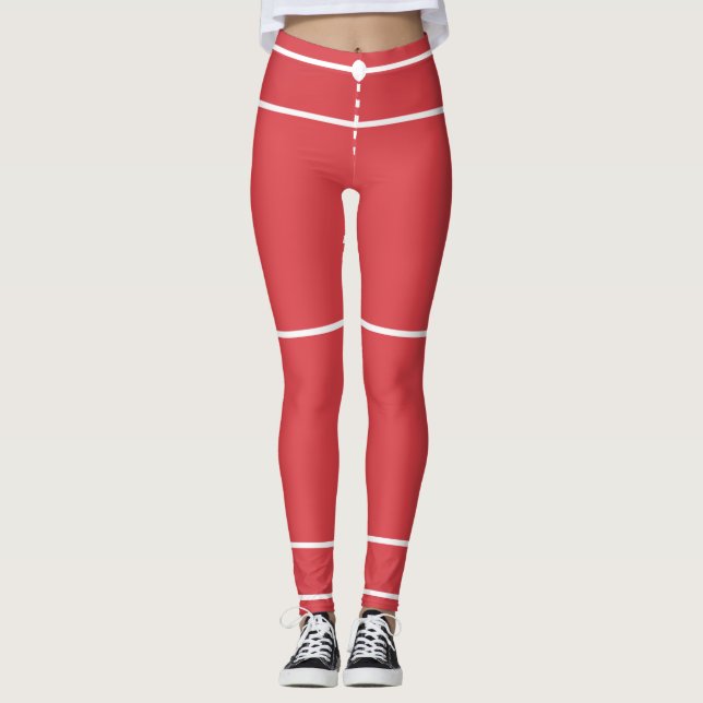 Show off your colors - Tennis Leggings (Front)