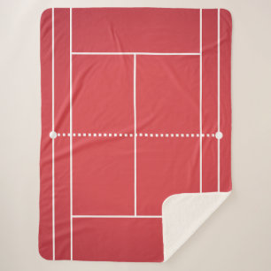 Show off your colors - Tennis Sherpa Blanket