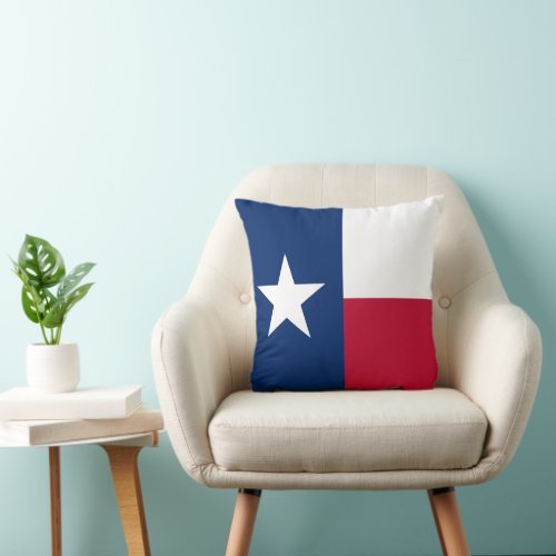 Show off your colors - Texas Throw Pillow