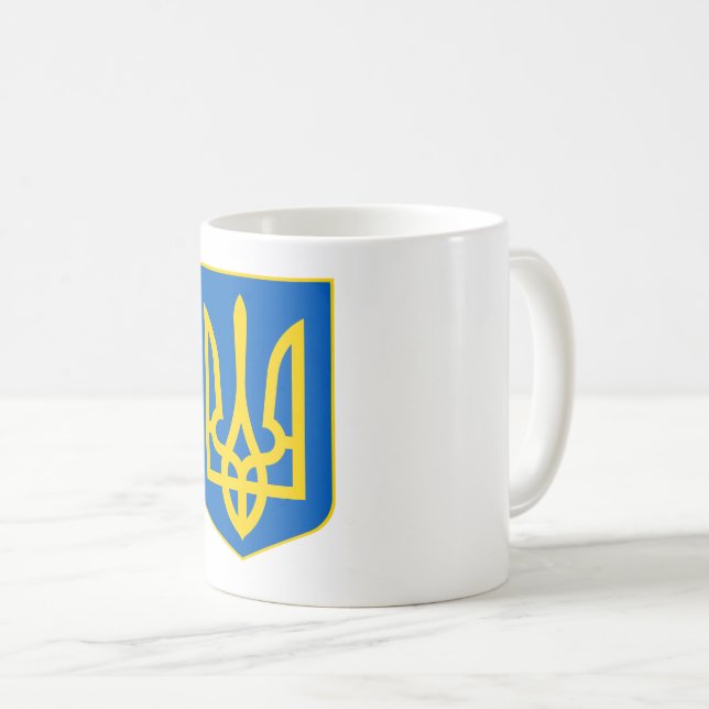 Show off your colors – Ukraine Coffee Mug (Front Right)