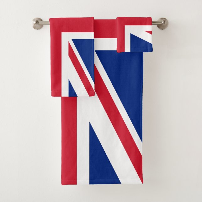 Show off your colors - United Kingdom Bath Towel Set (Insitu)