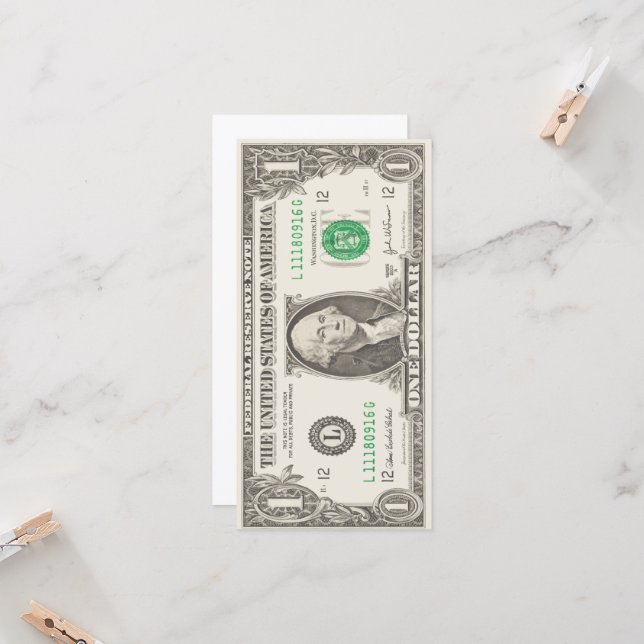 Show off your colors - US Dollar (Front/Back In Situ)