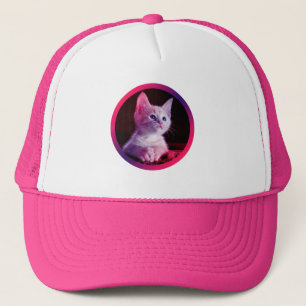 Show off your love for cats in a fashionable way. Trucker Hat