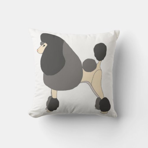 Show Poodle Cushion