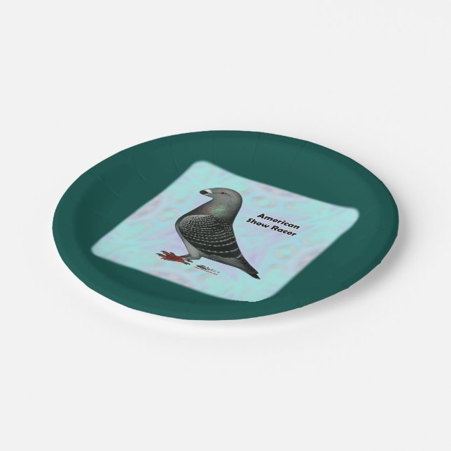 Show Racer ASR Paper Plates (Angled)