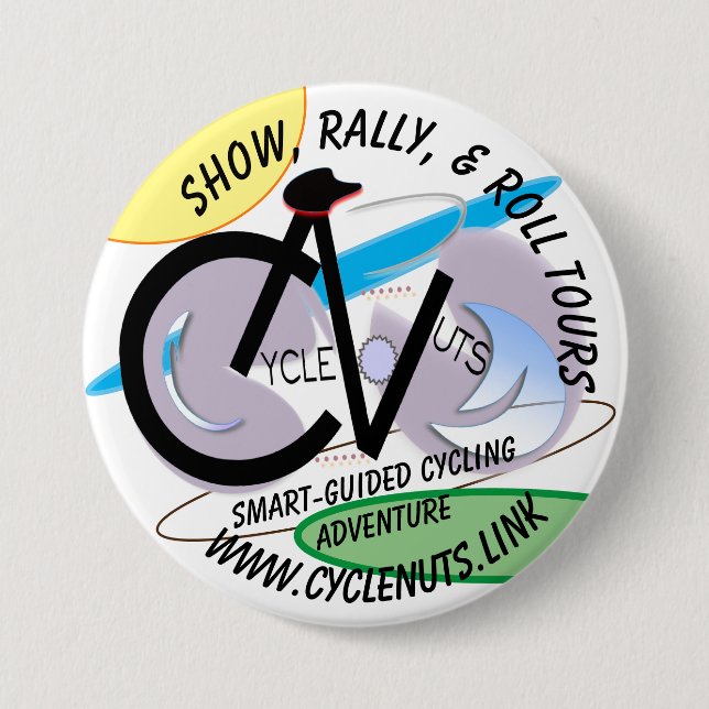 Show, Rally, & Roll Tours - Smart-guided Adventure Button (Front)
