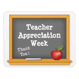 Show School Pride: Teacher Appreciation Week Door Sign
