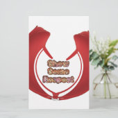Show Some Respect Art Print (Standing Front)